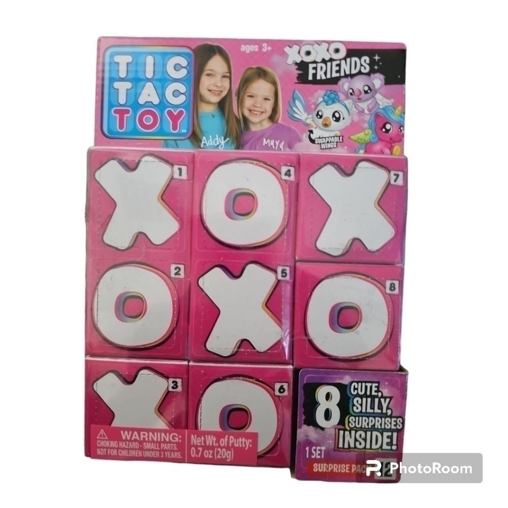NEW Tic Tac Toy XOXO Friends Multi Pack Surprise, 8 Cute Silly Suprises, Set 12